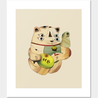 Maneki Neko Posters and Art